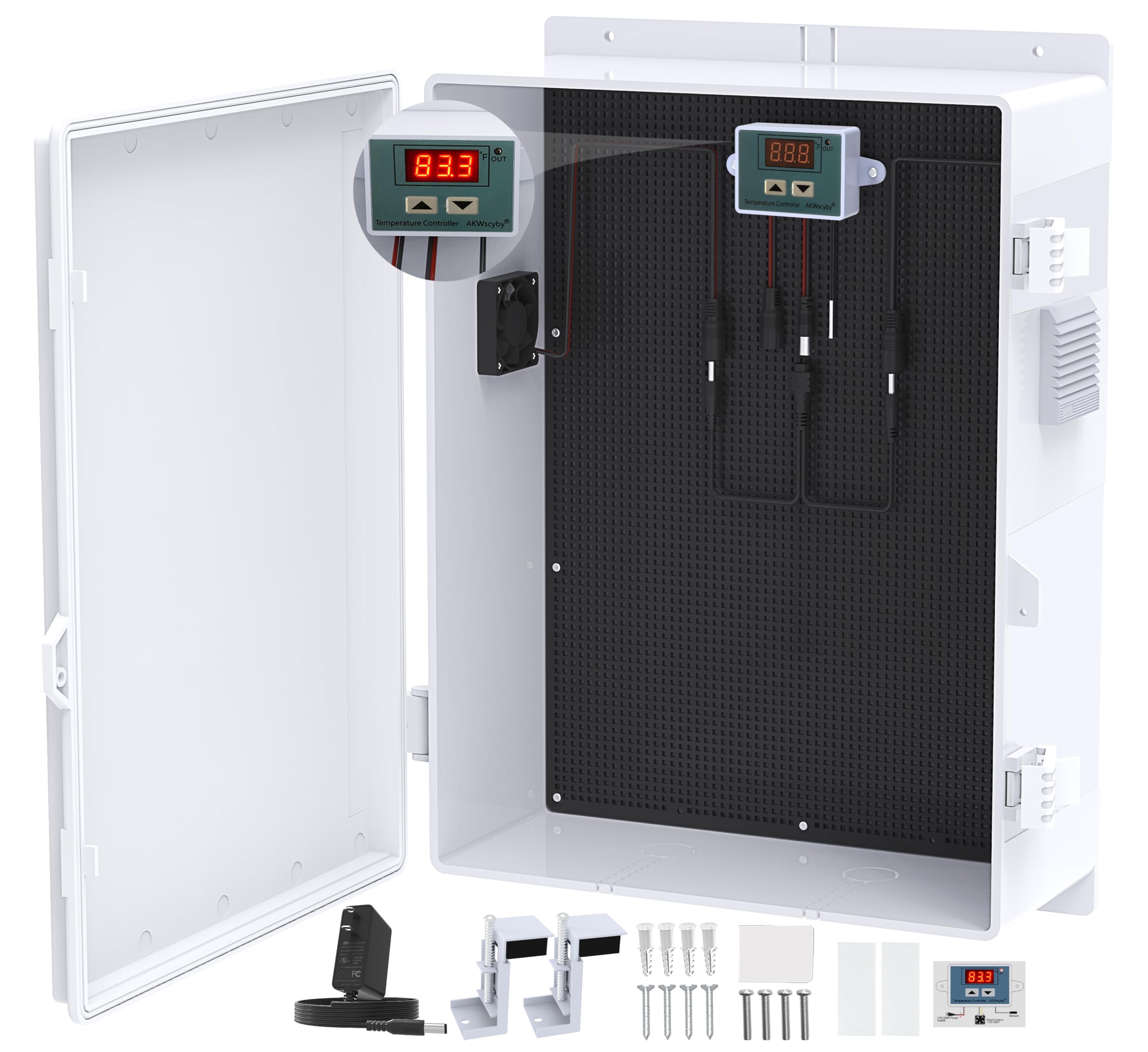 Amazon | 屋外用電気ジャンクションボックス、H7 (18.1インチ x 12.5